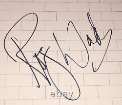ROGER WATERS Signed Pink Floyd THE WALL LP ALBUM COVER with Beckett (BAS) LOA