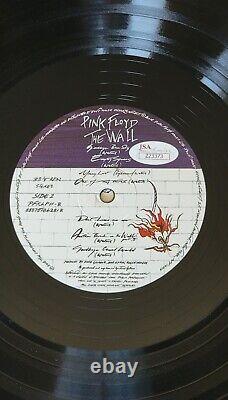 ROGER WATERS Signed Pink Floyd The Wall Album Viynl JSA Certified Rock Roll HOF