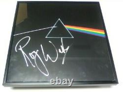 ROGER WATERS The Dark Side Of The Moon SIGNED + FRAMED Vinyl JSA COA PINK FLOYD