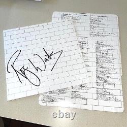 ROGER WATERS autographed signed THE WALL PINK FLOYD BECKETT BAS COA AB50661