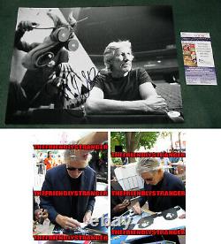 ROGER WATERS signed Autographed 11X14 PHOTO a PROOF -THE WALL Pink Floyd JSA COA