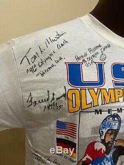 Rare 1996 Us Olympic Boxing Team Signed Auto Shirt Floyd Mayweather Jr +17 Sigs