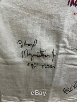 Rare 1996 Us Olympic Boxing Team Signed Auto Shirt Floyd Mayweather Jr +17 Sigs