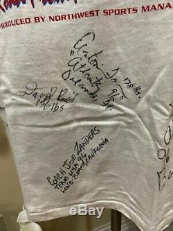 Rare 1996 Us Olympic Boxing Team Signed Auto Shirt Floyd Mayweather Jr +17 Sigs