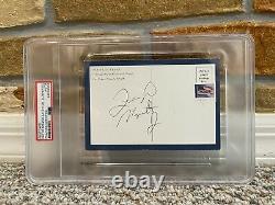 Rare Floyd Mayweather Jr Signed Auto Postcard Boxing Tbe Full Vintage Sig Psa