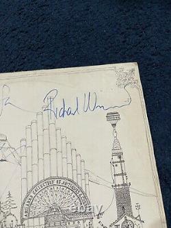 Rare Fully Signed Pink Floyd Relics Album Gilmour Waters Wright Mason Tracks FA