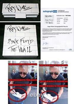 Rare ROGER WATERS signed PINK FLOYD THE WALL RSD BOX SET Exact Proof ACOA COA