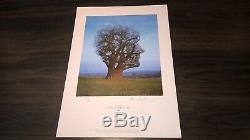 Rare signed Storm Thorgerson Pink Floyd Tree of Half Life art print 482/500