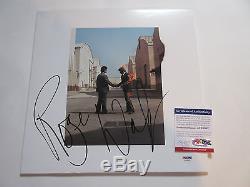Roger Water Signed Pink Floyd Wish You Were Here Vinyl Lp Psa/dna Coa Ac63002