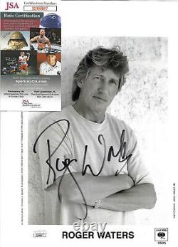 Roger Waters Authentic Signed 8.5x11 Photo Autographed, Pink Floyd, JSA COA
