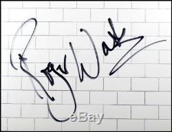 Roger Waters Autograph Signed Pink Floyd The Wall Album Vinyl Record Jsa Coa Loa