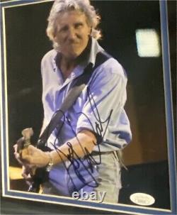 Roger Waters David Gilmore Signed CD Cover & 8x10 Photo Pink Floyd JSA KK09244