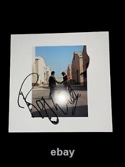 Roger Waters Guitarist Pink Floyd Signed Album Wish You Were Here Rare Jsa