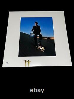 Roger Waters Guitarist Pink Floyd Signed Album Wish You Were Here Rare Jsa