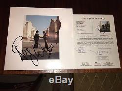 Roger Waters Guitarist Pink Floyd Signed Wish You Were Here Album Rare Jsa