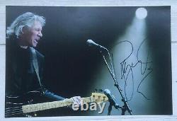 Roger Waters Hand Signed 10x8 Photograph Pink Floyd The Wall