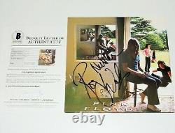 Roger Waters Nick Mason Band Signed Pink Floyd Ummagumma Vinyl Album Beckett Coa