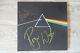 Roger Waters & Nick Mason Pink Floyd signed LP-Cover The Dark Side. Vinyl