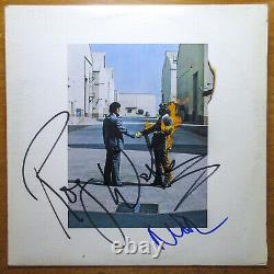 Roger Waters & Nick Mason Signed PINK FLOYD'Wish You Were Here' Vinyl Album JSA