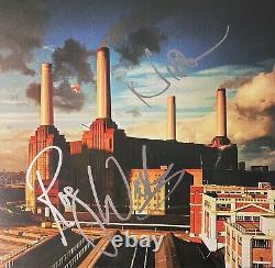 Roger Waters & Nick Mason Signed Pink Floyd Animals Vinyl Lp Exact Proof Jsa Coa