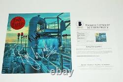 Roger Waters Nick Mason Signed Pink Floyd Live In Nyc 1977 Vinyl Album Beckett