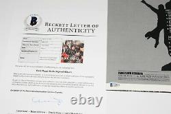 Roger Waters Nick Mason Signed Pink Floyd Pipers At The Gates Vinyl Beckett Coa