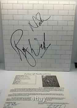 Roger Waters & Nick Mason Signed Pink Floyd The Wall Vinyl Record JSA LOA