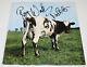 Roger Waters Nick Mason Signed Pink Floyd'atom Heart Mother' Record Album Coa