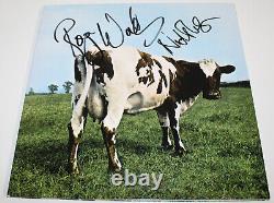 Roger Waters Nick Mason Signed Pink Floyd'atom Heart Mother' Record Album Coa