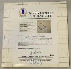 Roger Waters Nick Mason Signed The Wall Album Vinyl Lp Pink Floyd Auto+bas Coa