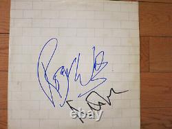 Roger Waters Nick Mason signed LP in person ACOA + photo Proof! Pink Floyd album