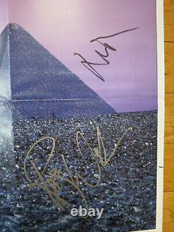 Roger Waters Nick Mason signed poster in person ACOA + Proof! Pink Floyd album