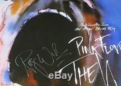 Roger Waters PINK FLOYD Signed Autograph 24x36 The Wall Poster FA LOA