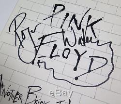 Roger Waters PINK FLOYD Signed Autograph Another Brick In The Wall Sheet Music