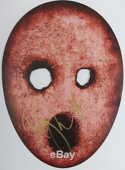 Roger Waters PINK FLOYD Signed Autograph Empty Spaces Mask THE WALL LIVE