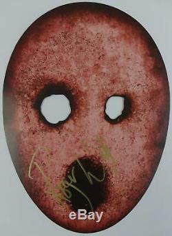 Roger Waters PINK FLOYD Signed Autograph Empty Spaces Mask THE WALL LIVE