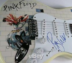 Roger Waters PINK FLOYD Signed Autograph Guitar The Wall