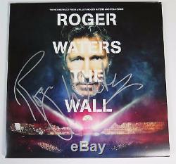 Roger Waters PINK FLOYD Signed The Wall Live Album Vinyl Record LP FA LOA