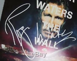 Roger Waters PINK FLOYD Signed The Wall Live Album Vinyl Record LP FA LOA