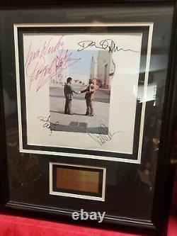 Roger Waters PINK FLOYD Wish you were here The Wall LP Signed Album Record All