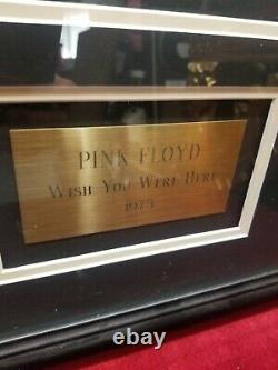 Roger Waters PINK FLOYD Wish you were here The Wall LP Signed Album Record All