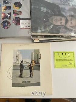 Roger Waters Pink Floyd AUTOGRAPH Signed'Wish You Were Here' Album Vinyl COA