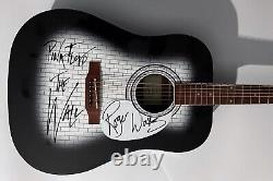 Roger Waters Pink Floyd Beckett JSA Autograph Signed Acoustic Epiphone guitar