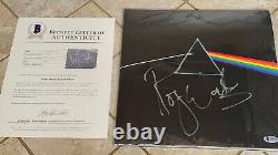 Roger Waters Pink Floyd Dark Side of the Moon Signed Record Album Auto BAS LOA