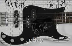Roger Waters Pink Floyd JSA Autograph Signed Guard Fender Bass Guitar The Wall