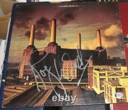 Roger Waters Pink Floyd Legend Signed Autographed Animal Vinyl Album Bas #09779