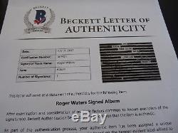 Roger Waters Pink Floyd Life We Want Autographed Signed LP Beckett Certified