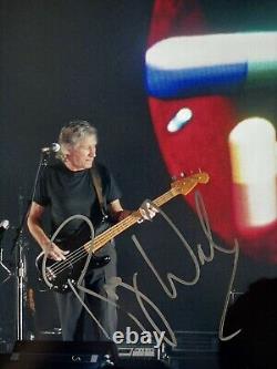 Roger Waters Pink Floyd Signed 8x10 Photo Authentic Letter Of Authenticity COA