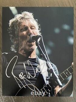 Roger Waters Pink Floyd Signed 8x10 Photo Authentic Letter Of Authenticity COA
