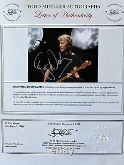 Roger Waters Pink Floyd Signed 8x10 Photo Authentic Letter Of Authenticity COA